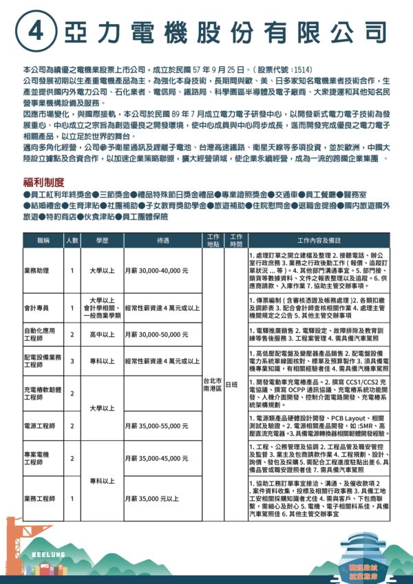 亞力電機股份有限公司