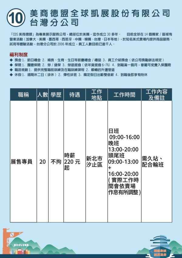 美商德盟全球凱展股份有限公司台灣分公司